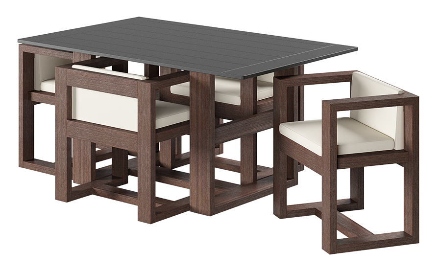 outdoor dinning set image