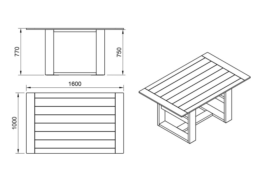 outdoor dinning table